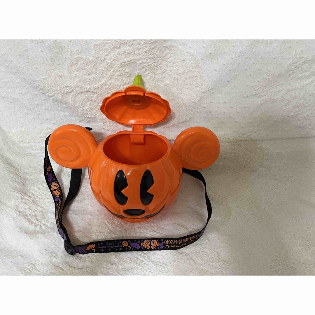 Disney(ディズニー)のディズニー　ポップコーンバケット　かぼちゃミッキー　ハロウィン エンタメ/ホビーのおもちゃ/ぬいぐるみ(キャラクターグッズ)の商品写真
