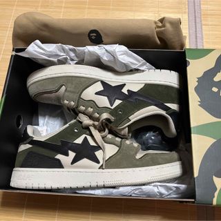 APE BAPE KAWS  camo 迷彩　STA ベイプスタ　27.5cm