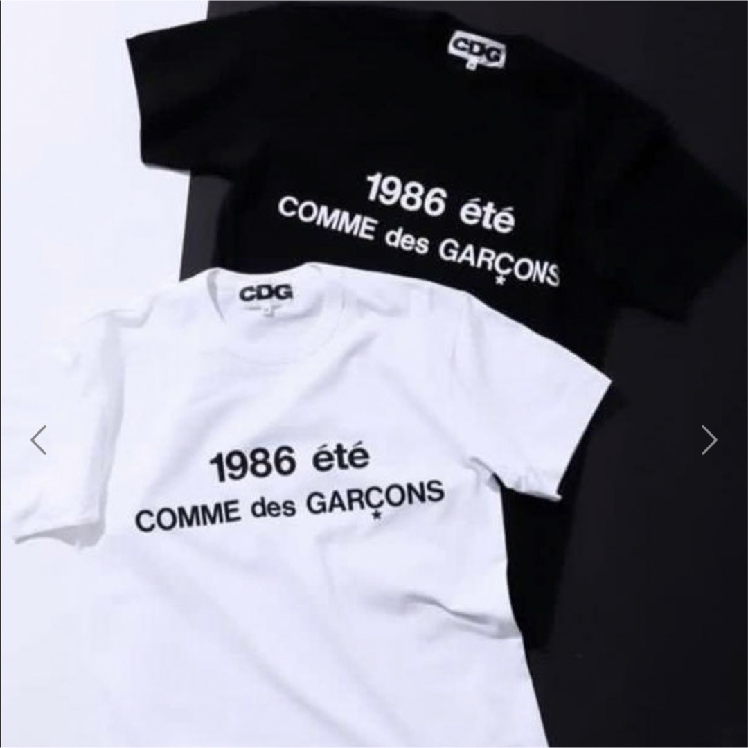 【完売品・極美品】コムデギャルソン Tシャツ CDG 1986 ブラック S | フリマアプリ ラクマ