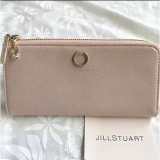 ジルスチュアート(JILLSTUART)の【新品】JILLSTUART L字ファスナー長財布 エターナル レッド　ピンク(財布)