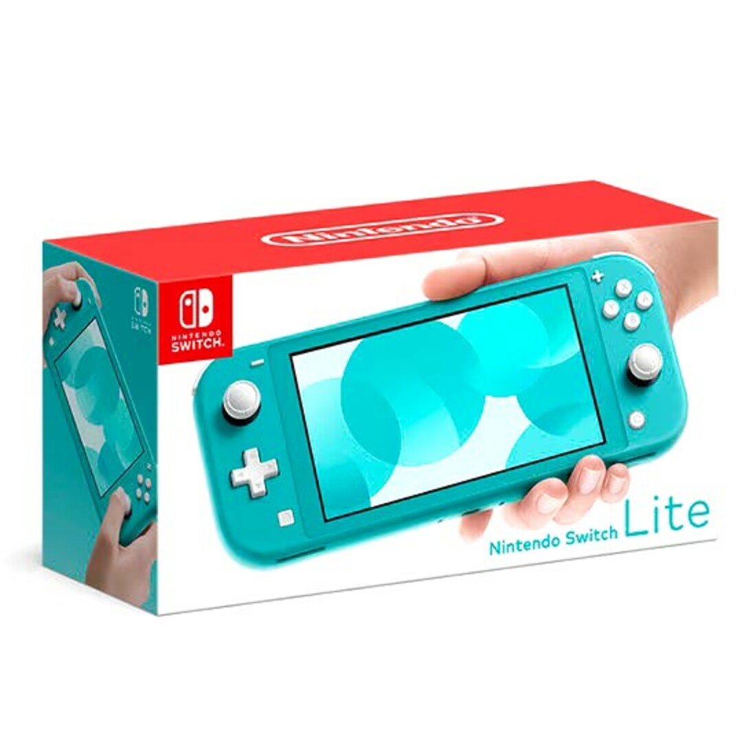 Nintendo Switch(ニンテンドースイッチ)のNINTENDO SWITCH LITE ターコイズブルー エンタメ/ホビーのゲームソフト/ゲーム機本体(家庭用ゲーム機本体)の商品写真