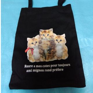 イング(INGNI)の新品タグ付きイング猫プリントトートバッグ(トートバッグ)