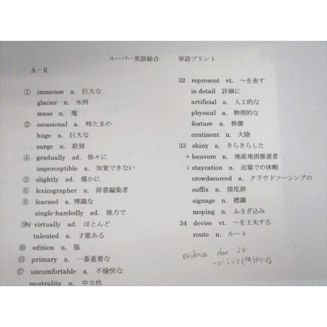 VC03-040 駿台 スーパー英語総合/完成 2019 夏期/冬期 計2冊 小林俊昭 17m0D エンタメ/ホビーの本(語学/参考書)の商品写真