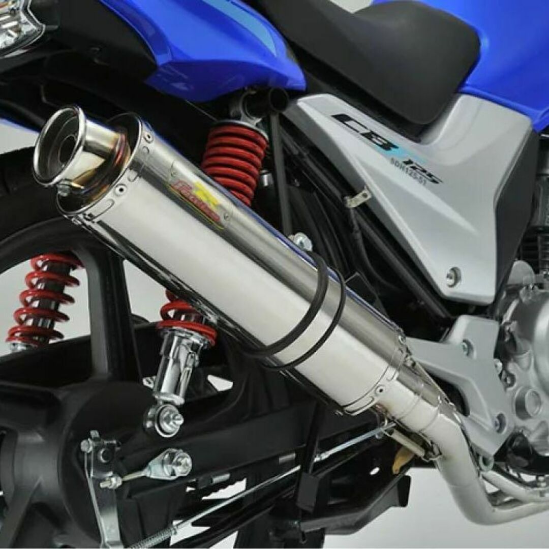 Realize ホンダ CBF125 22Racing SUS マフラーの通販 by こだま Realize ホンダ CBF125 22Racing SUS マフラーの通販 by こだま