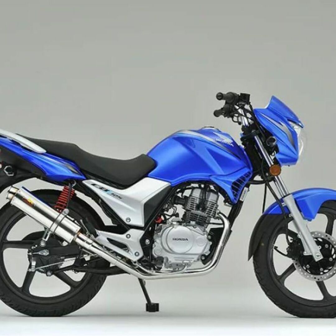 Realize ホンダ CBF125 22Racing SUS マフラーの通販 by こだま Realize ホンダ CBF125 22Racing SUS マフラーの通販 by こだま