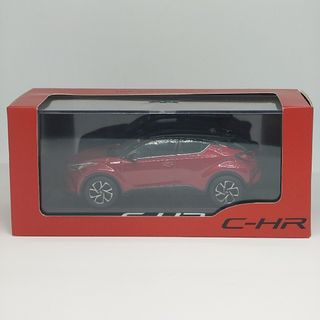 トヨタ(トヨタ)のトヨタ C-HR ブラック×エモーショナルレッドⅡ カラーサンプルミニカー(ミニカー)