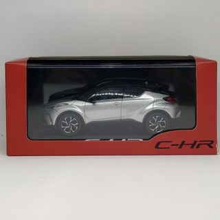 トヨタ(トヨタ)のトヨタ C-HR ブラック×メタルストームメタリック カラーサンプルミニカー(ミニカー)