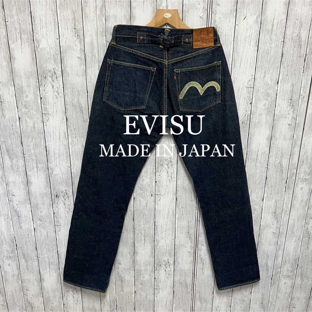 EVISU エヴィス 7001 戎 カモメ デニム ハーフパンツ サイズ32-