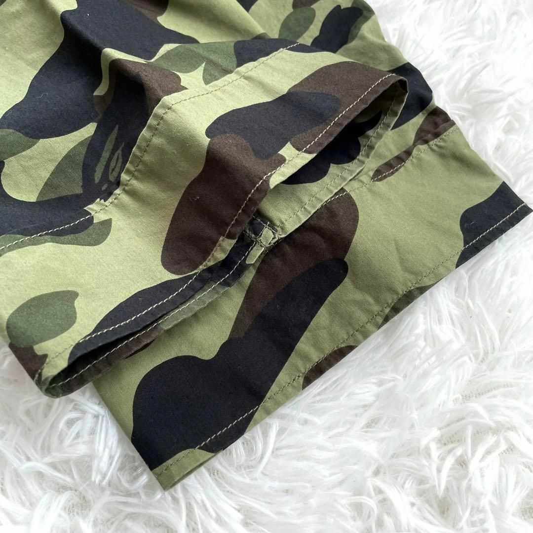 極美品『A BATHING APE』1ST CAMO KIMONO SHIRT