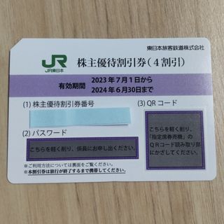 JR東日本の株主優待割引券(鉄道乗車券)