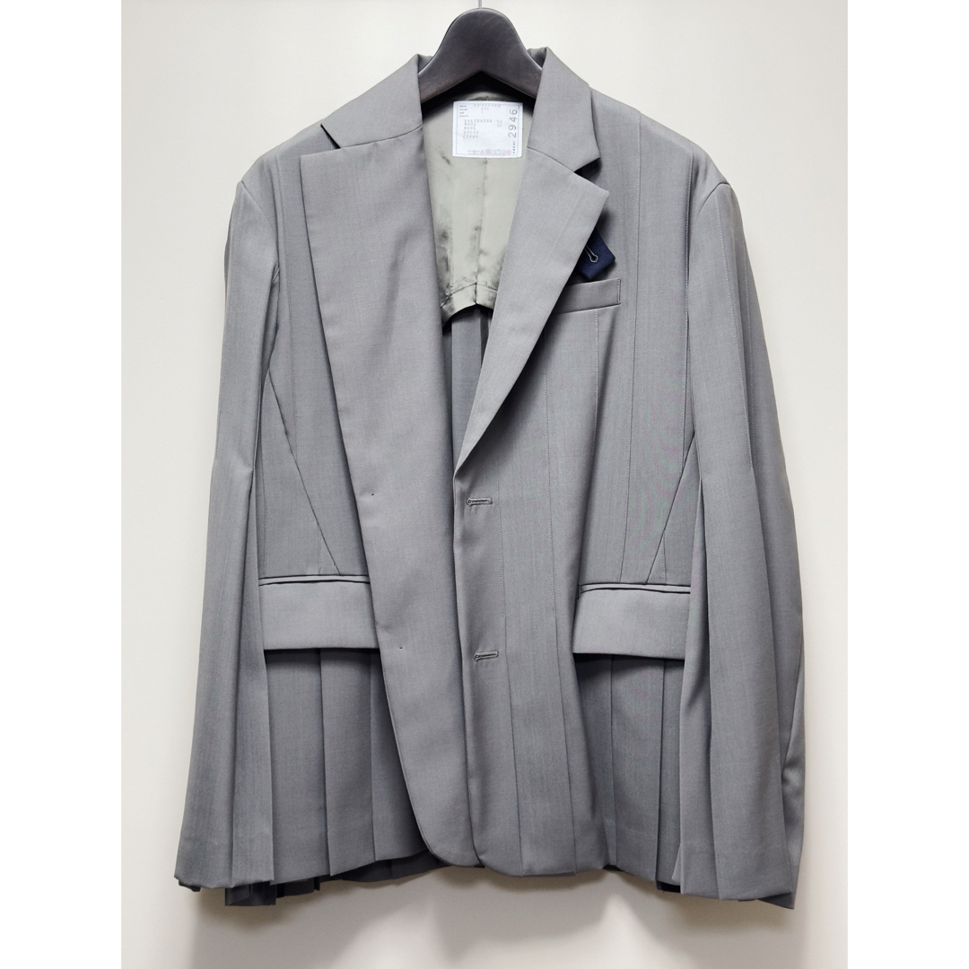 Sacai 23SS Suiting Jacket グレー size1