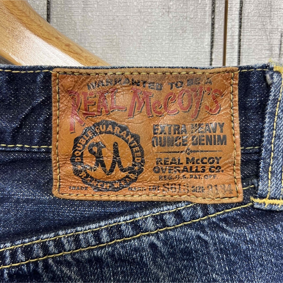 THE REAL McCOY'S(ザリアルマッコイズ)のThe REAL McCOY'S LOT S613 セルビッチデニム！雰囲気◎ メンズのパンツ(デニム/ジーンズ)の商品写真