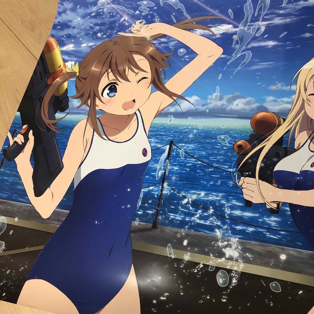 ハイスクール・フリート B2描き下ろしお風呂ポスター の通販 by ハイスクール・フリート B2描き下ろしお風呂ポスター の通販 by