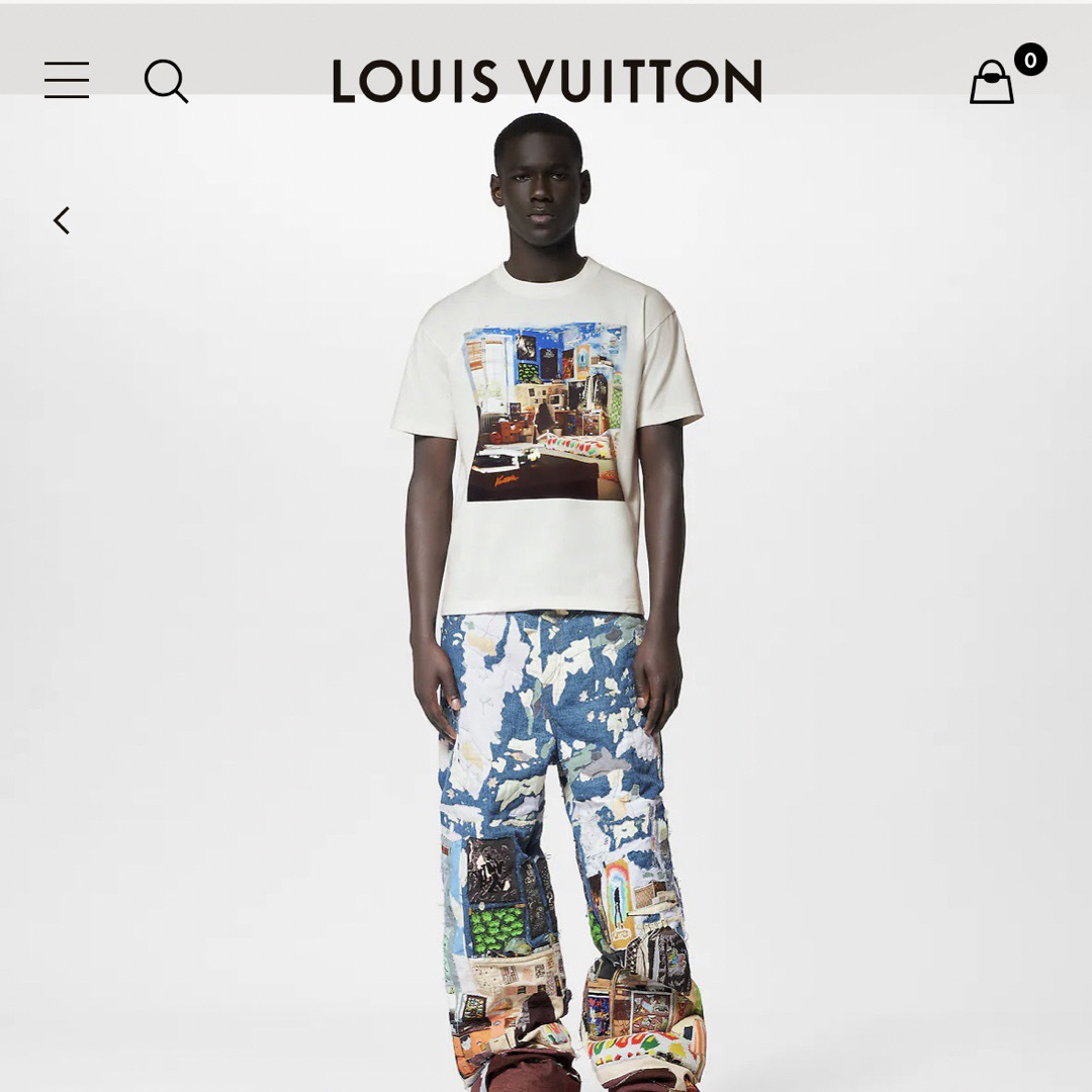 LOUIS VUITTON - 新品未使用 2023AW ルイ ヴィトン Tシャツ XS 平野 紫