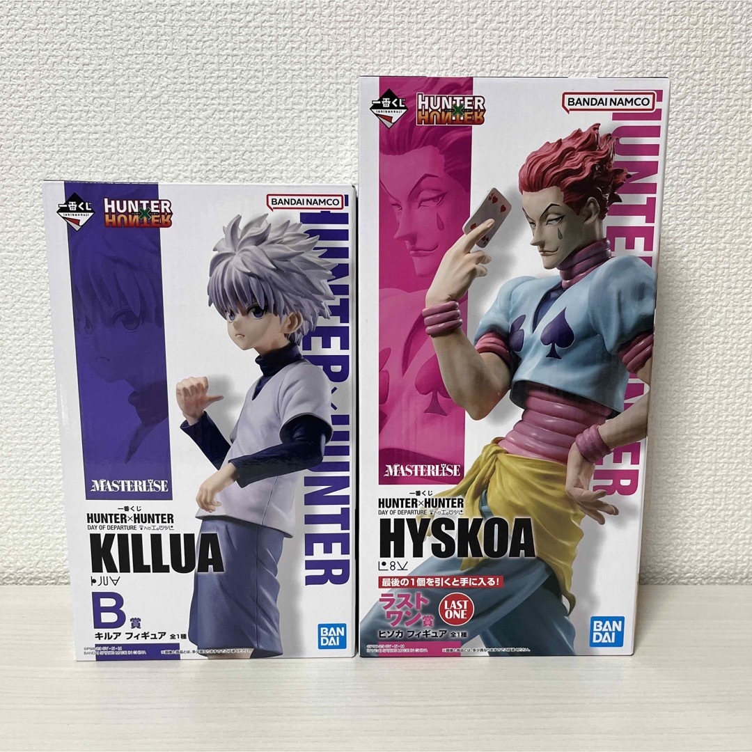 BANDAI - HUNTER×HUNTER 一番くじ キルア ヒソカ フィギュアの通販 by