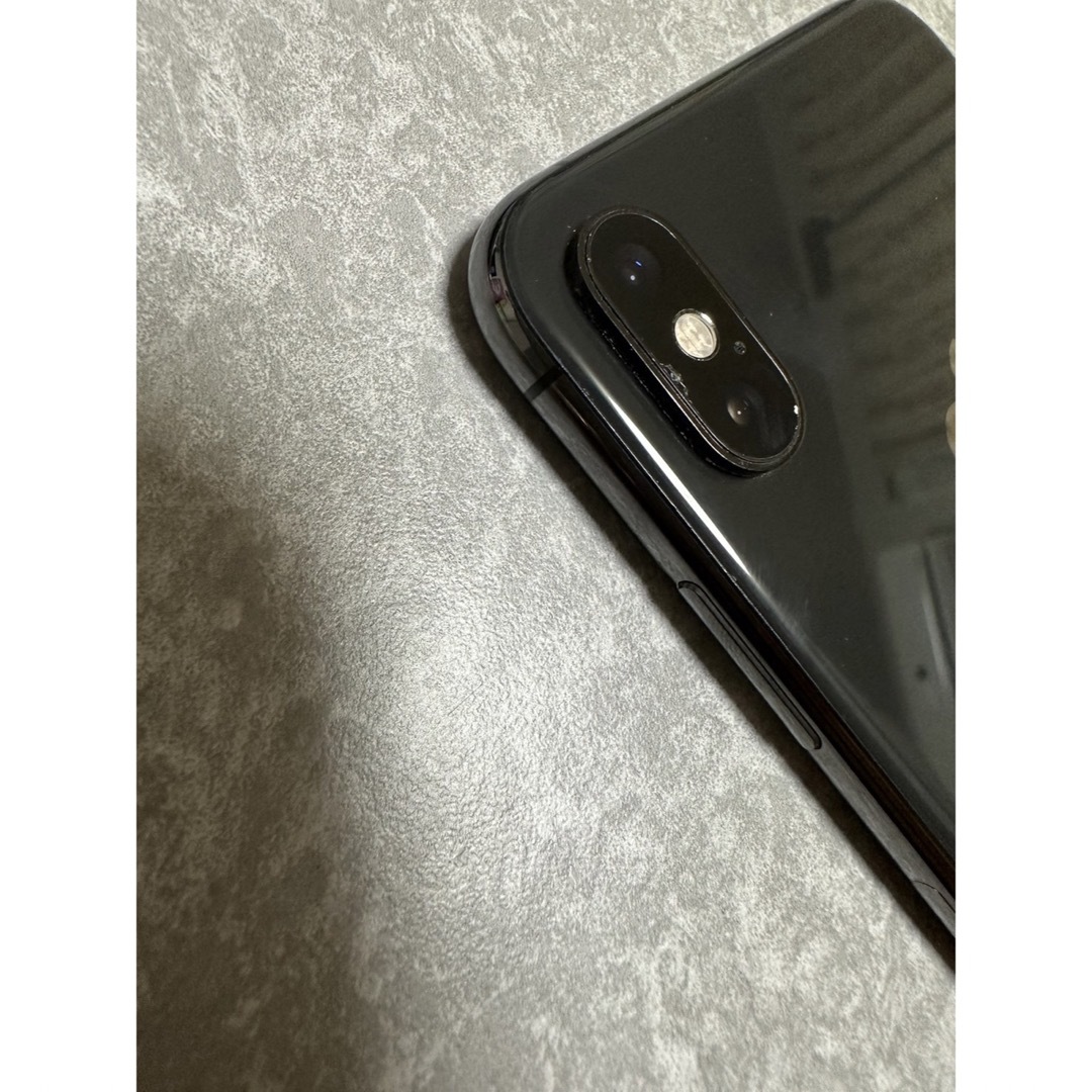 iPhone(アイフォーン)のiPhoneXS 64GB スペースグレイ スマホ/家電/カメラのスマートフォン/携帯電話(スマートフォン本体)の商品写真