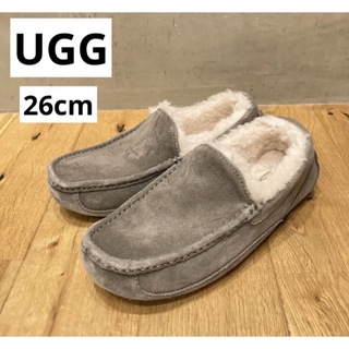 お値下げ❗️UGG FOR　MEN　モカシン　グレー　US9　27ｃｍ