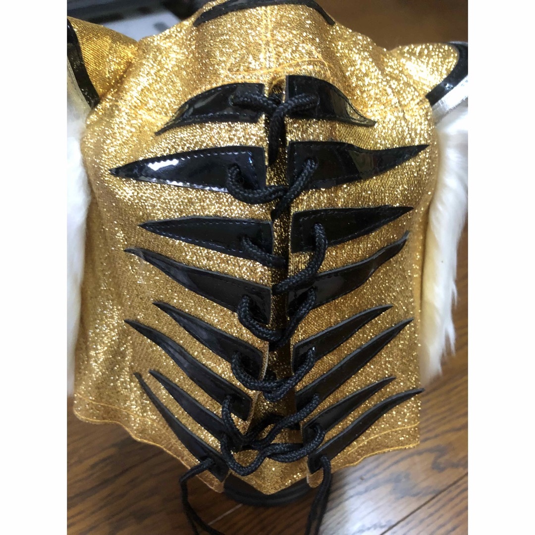 初代タイガーマスク マスク 金ラメ黒フチ レプリカ プロレス