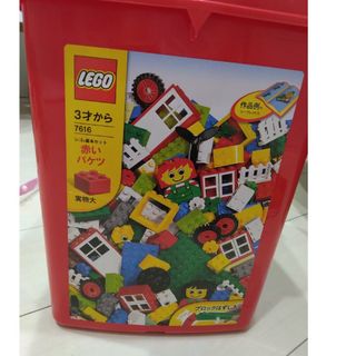 レゴ(Lego)のレゴ　赤いバケツ　オマケもつけれます！(積み木/ブロック)