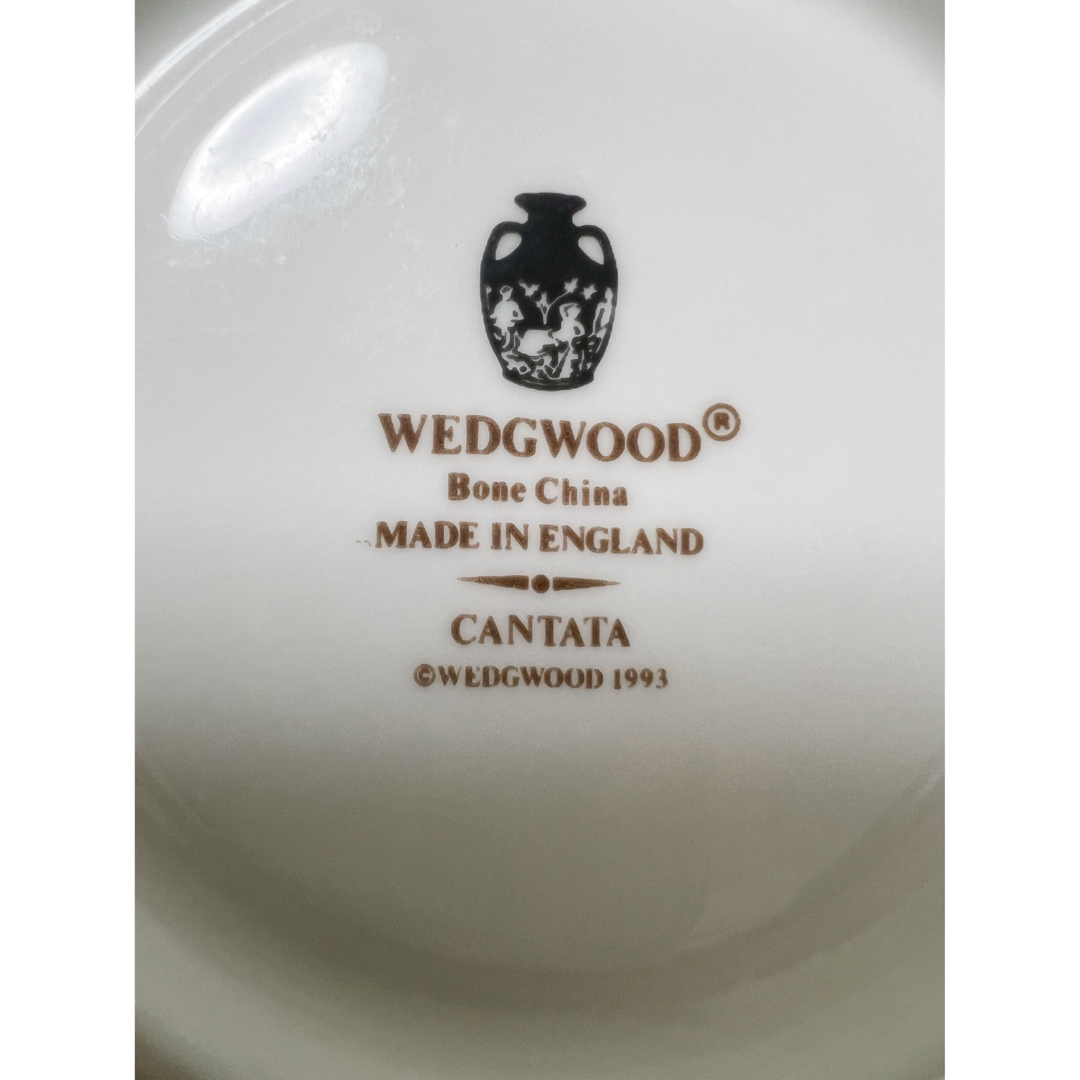 イギリス製　Wedgwoodウェッジウッド　カンタータカップ＆ソ－サ－2客廃盤品 5