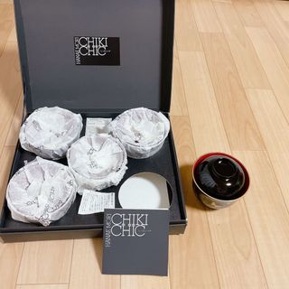 ハナエモリ(HANAE MORI)のHANAE MORI CHIKI CHIC 漆器　新品未使用(食器)