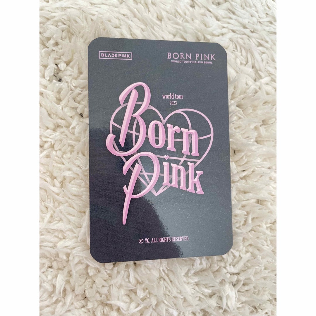 BLACKPINK(ブラックピンク)のBLACKPINK born pink ソウルコン　PPEU リサ　トレカセット エンタメ/ホビーのCD(K-POP/アジア)の商品写真