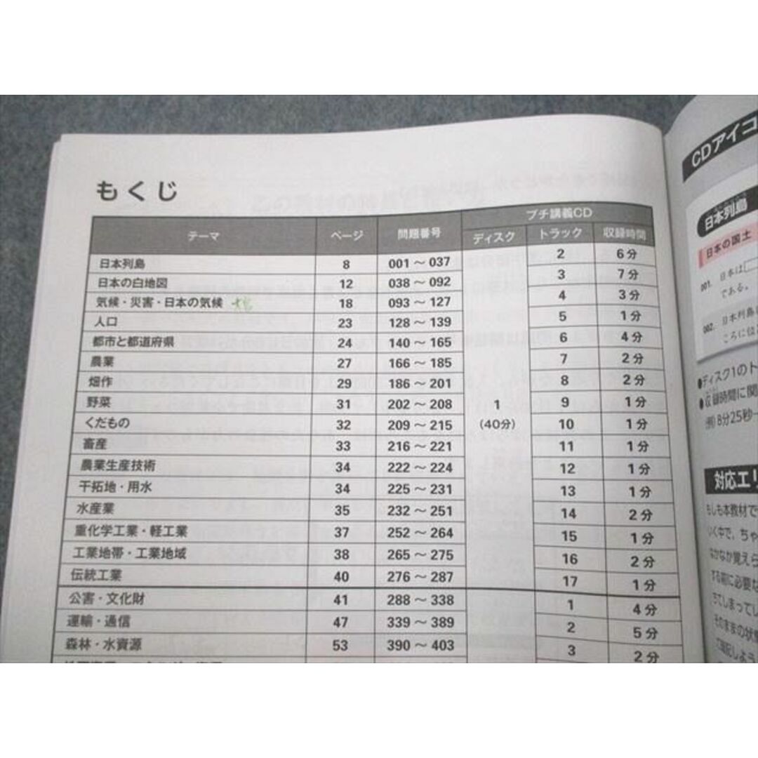 VC10-046 スタディアップ 小6 中学受験 777問の一問一答テキスト 社会 通年セット 2022/2023 計3冊 CD6枚付 野村恵祐 48S2D 3