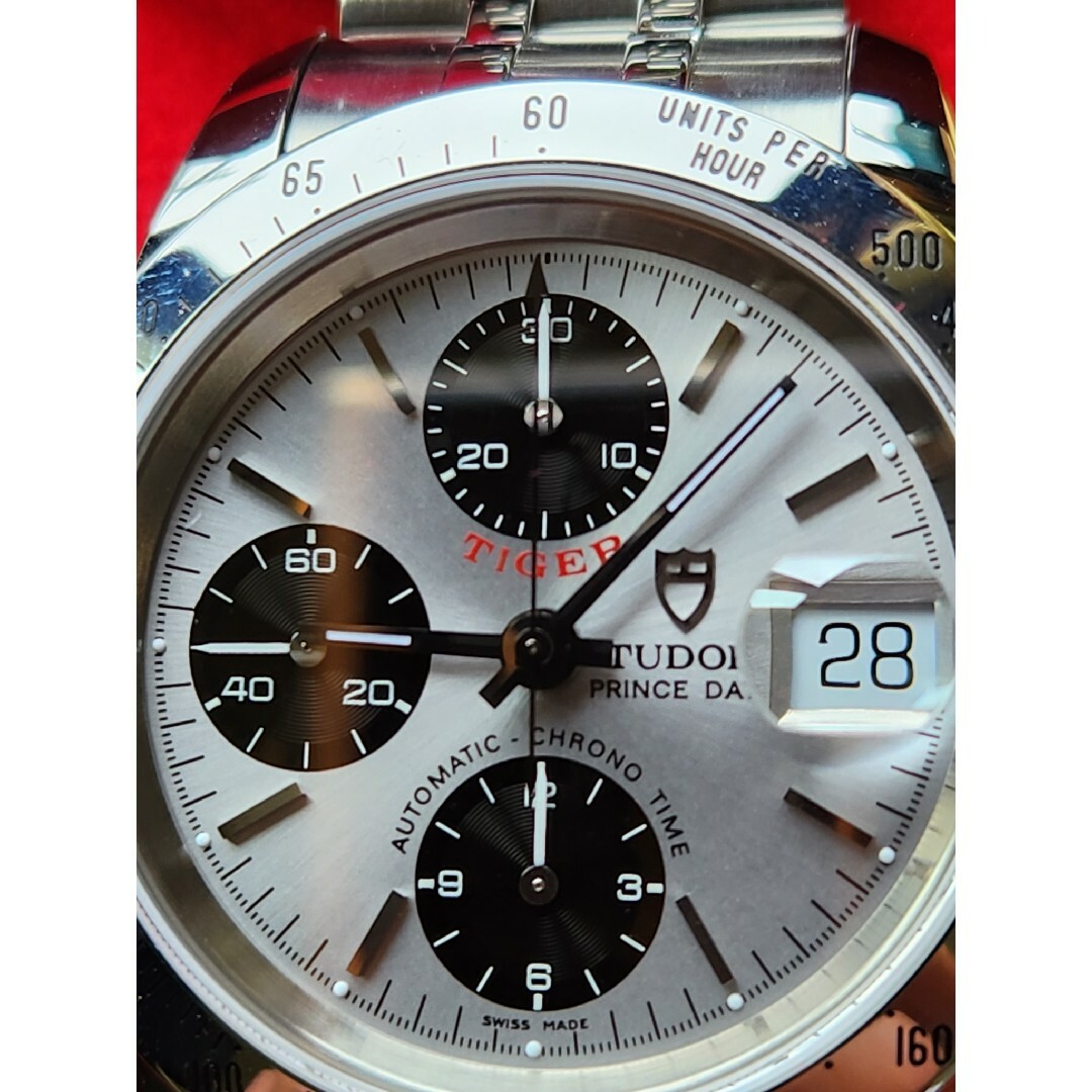 Tudor(チュードル)のTUDOR　クロノタイムタイガー　79280 メンズの時計(腕時計(アナログ))の商品写真