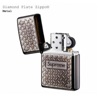 シュプリーム(Supreme)の19ss Supreme Diamond Plate Zippo(タバコグッズ)