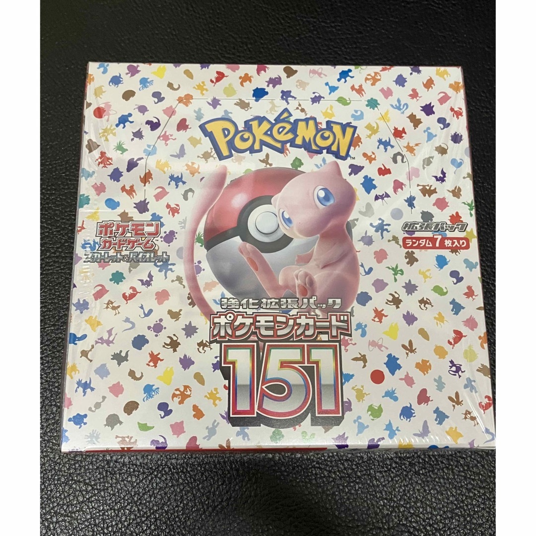 ポケモンカード151 BOXシュリンクつき - Box/デッキ/パック