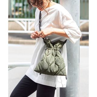 コカ(coca)のcoca キルティンク巾着ショルダーBAG(ショルダーバッグ)