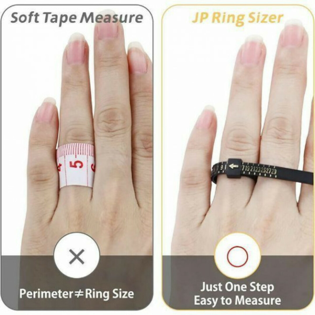 リングゲージ 日本規格 指輪 サイズ 計測 バンドリングサイズ 即日発送 29号 レディースのアクセサリー(リング(指輪))の商品写真