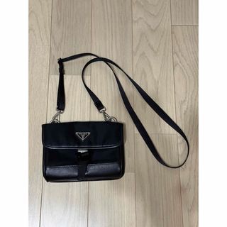 prada 新品タグ付き ラバーパッチ　ロゴ　チュールワンピース