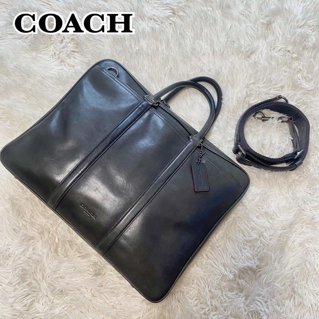 COACH - 【希少・美品】コーチ ビジネスバッグ 2way メトロポリタン