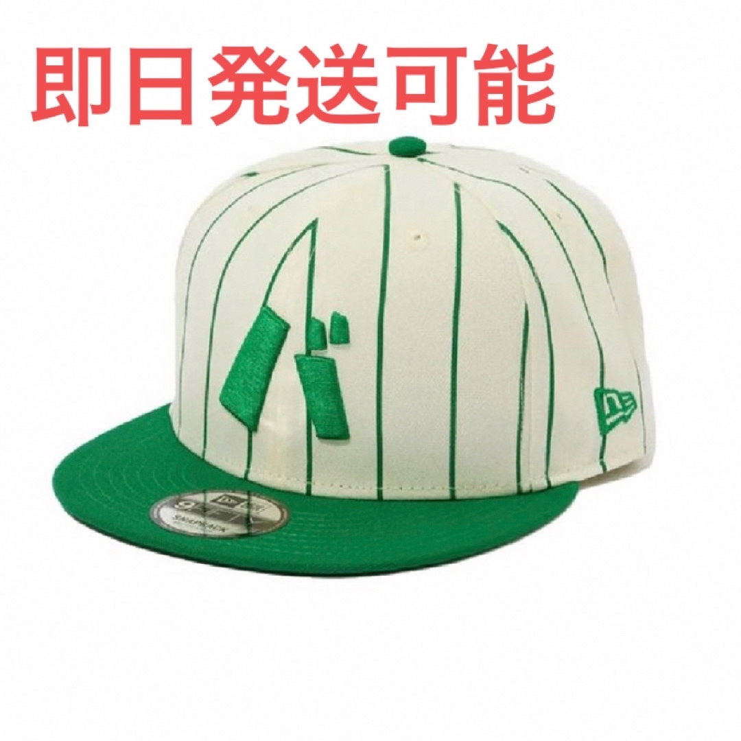 バ帽 バイカラー CAP バナナマン newera 2023 グリーン GRN - キャップ