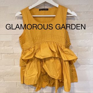 グラマラスガーデン(GLAMOROUS GARDEN)のグラマラスガーデン　GLAMOROUSGALDEN フリルトップス　ノースリーブ(チュニック)