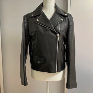 ヘルムートラング(HELMUT LANG)のヘルムートラング　ライダースジャケット 羊革(ライダースジャケット)