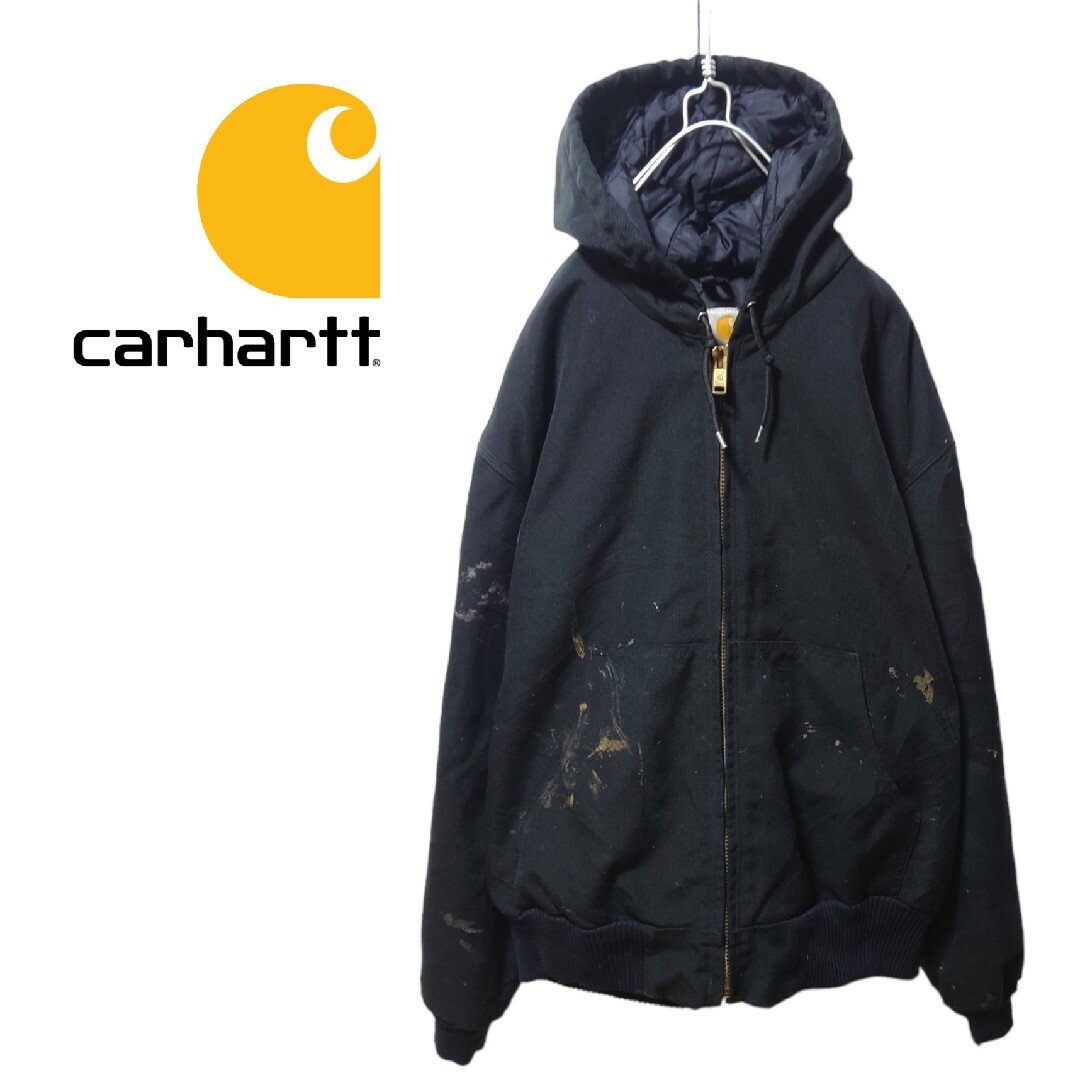 Carhartt】 ダック アクティブジャケット ペイント A1268 - ブルゾン