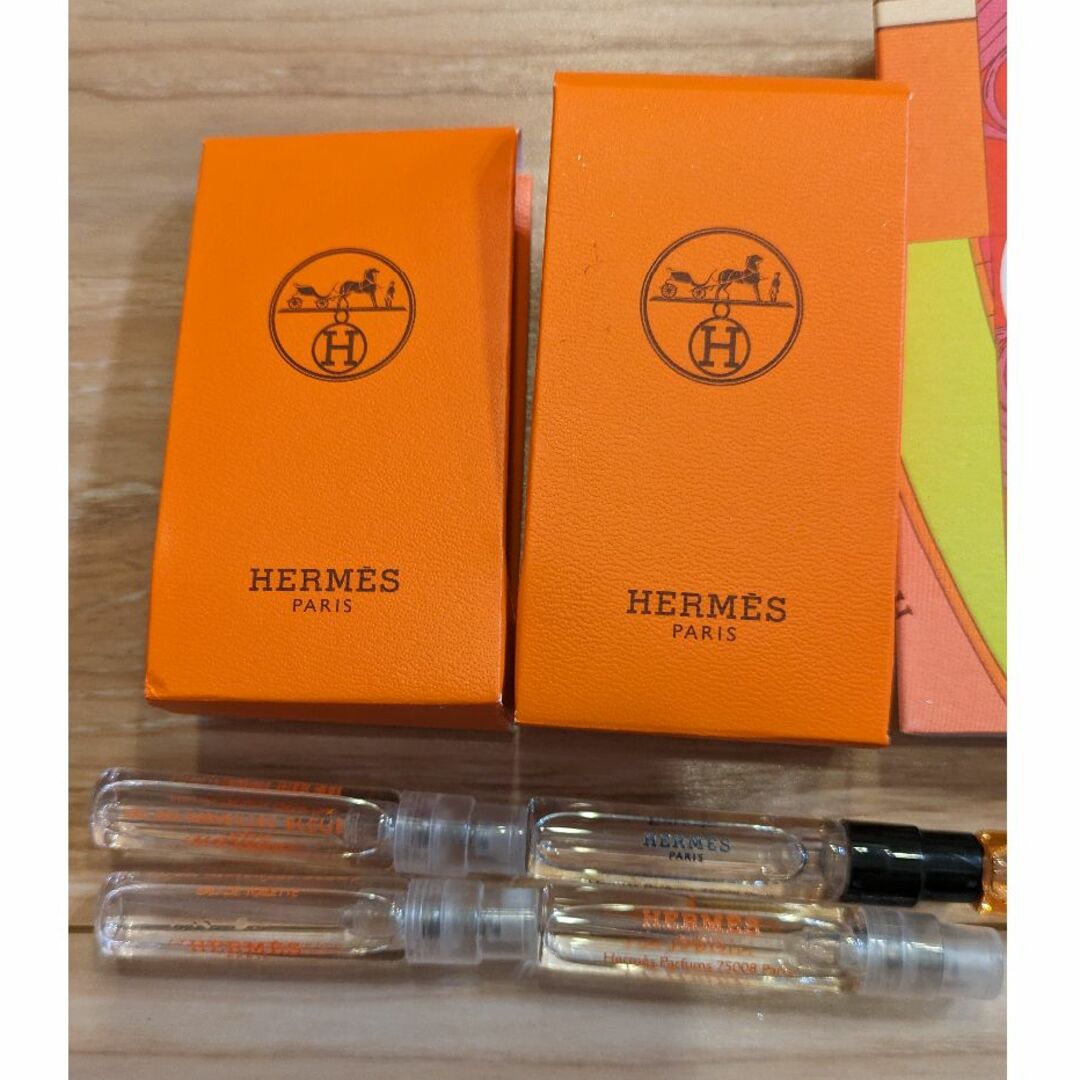 Hermes(エルメス)のエルメス 香水サンプル 6種8本 まとめて コスメ/美容のキット/セット(サンプル/トライアルキット)の商品写真