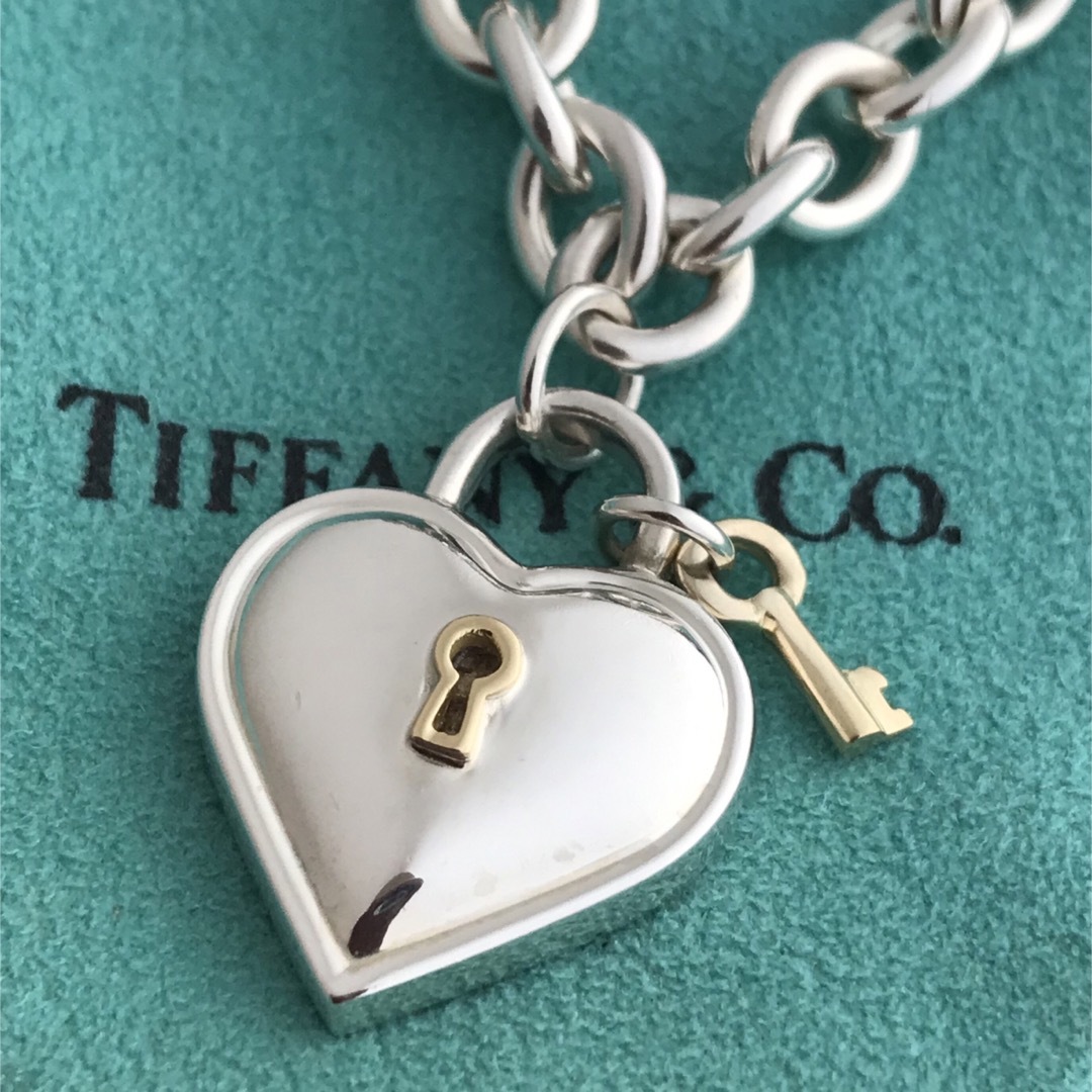 Tiffany コンビトリプルハート バングル