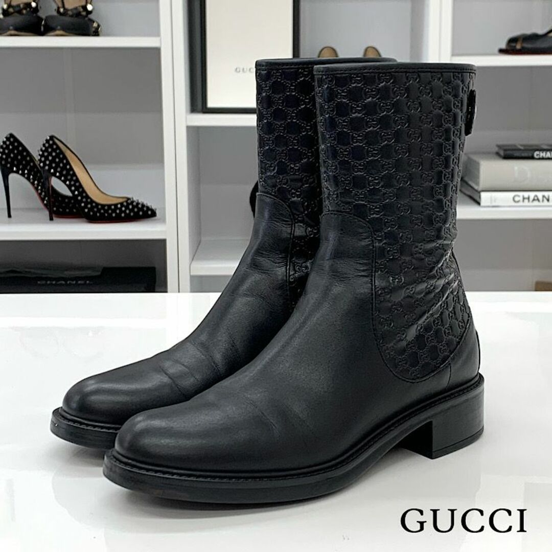 GUCCI グッチ レディース ショートブーツ- GUCCI グッチ レディース ショートブーツ-