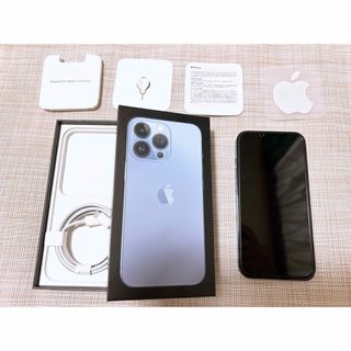 アイフォーン(iPhone)のiPhone 13 Pro シエラブルー 256 GB docomo(スマートフォン本体)