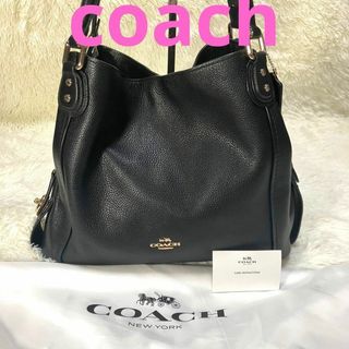 coach コーチ イーディー 57125 ショルダーバッグ ブラック レザー