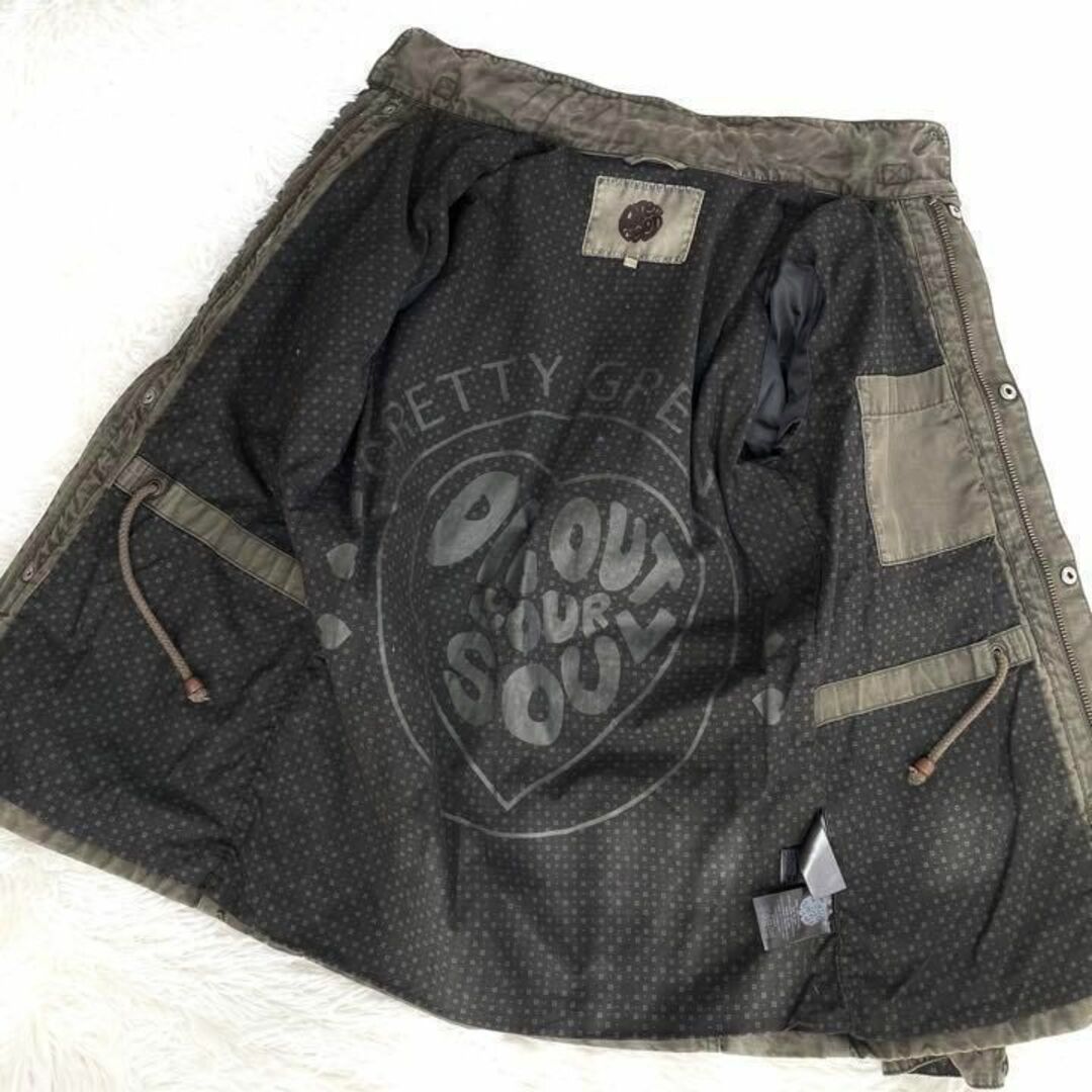 激レア『PRETTY GREEN』M-65 ミリタリージャケット《裏デザイン》-