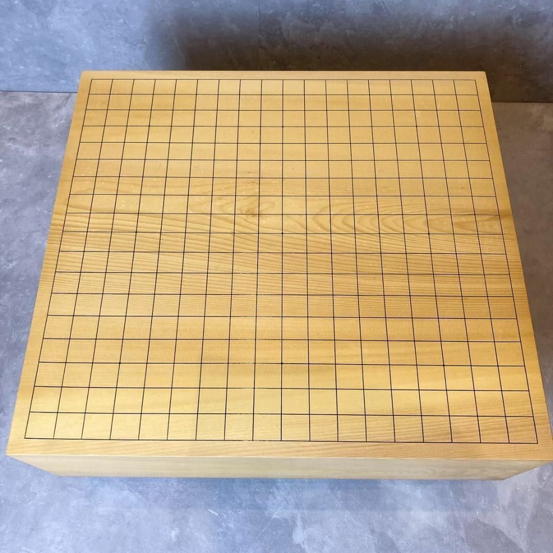 本榧 囲碁盤 囲碁 盤 最高級 桐箱 カバー付き 天然木 ヘソ脚付き 無垢