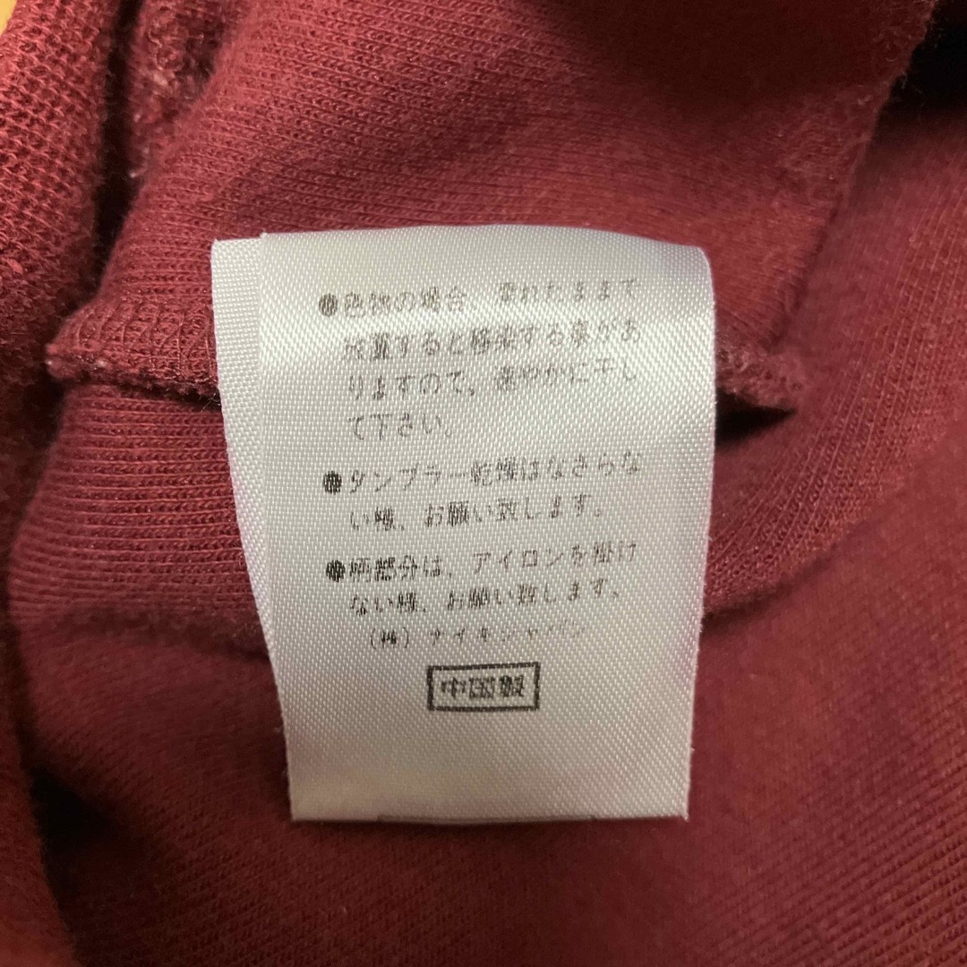 NIKE(ナイキ)のトレーナー　えんじ色　NIKE キッズ/ベビー/マタニティのキッズ服女の子用(90cm~)(Tシャツ/カットソー)の商品写真