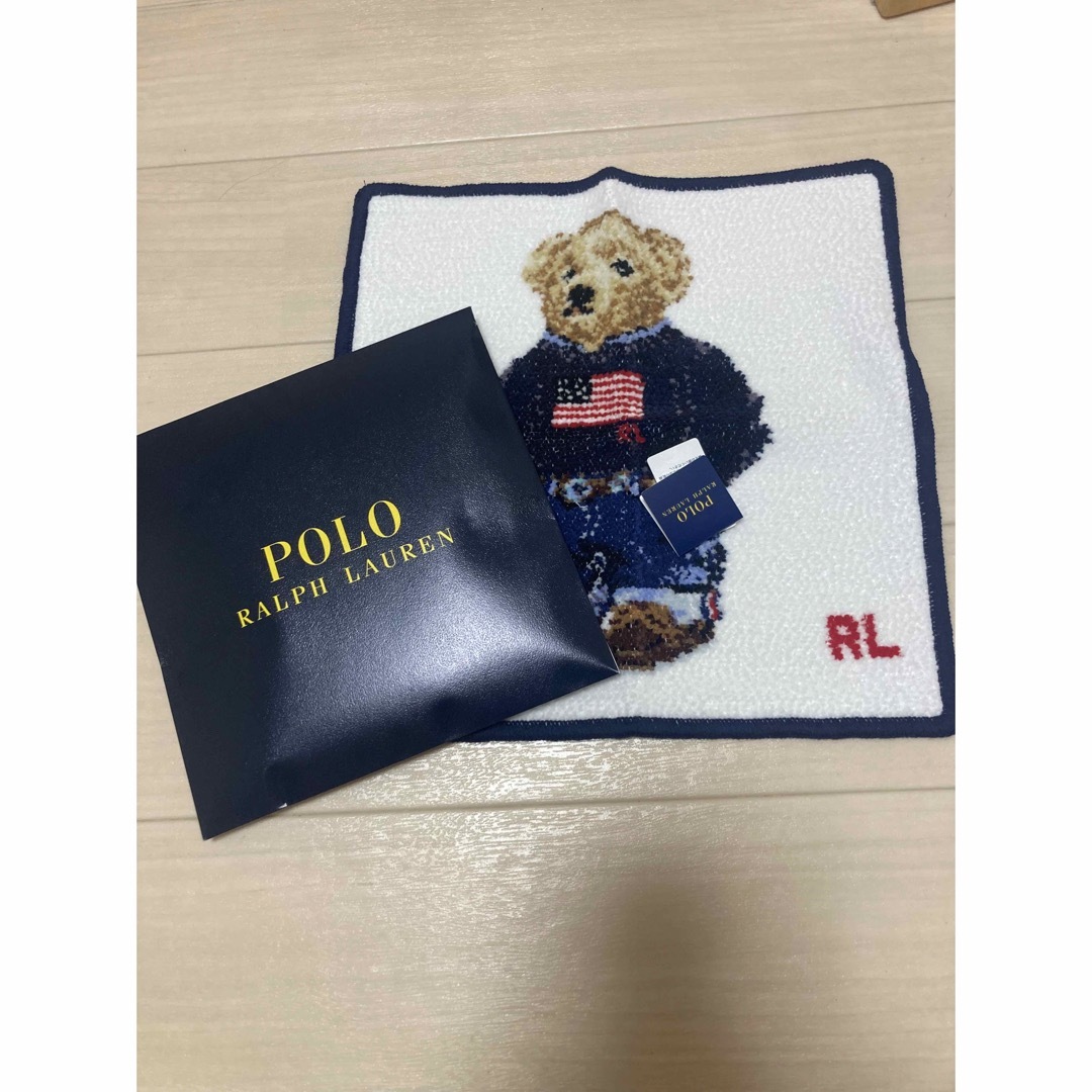 Ralph Lauren(ラルフローレン)のポロベア　タオルハンカチ　ラルフローレン レディースのファッション小物(ハンカチ)の商品写真