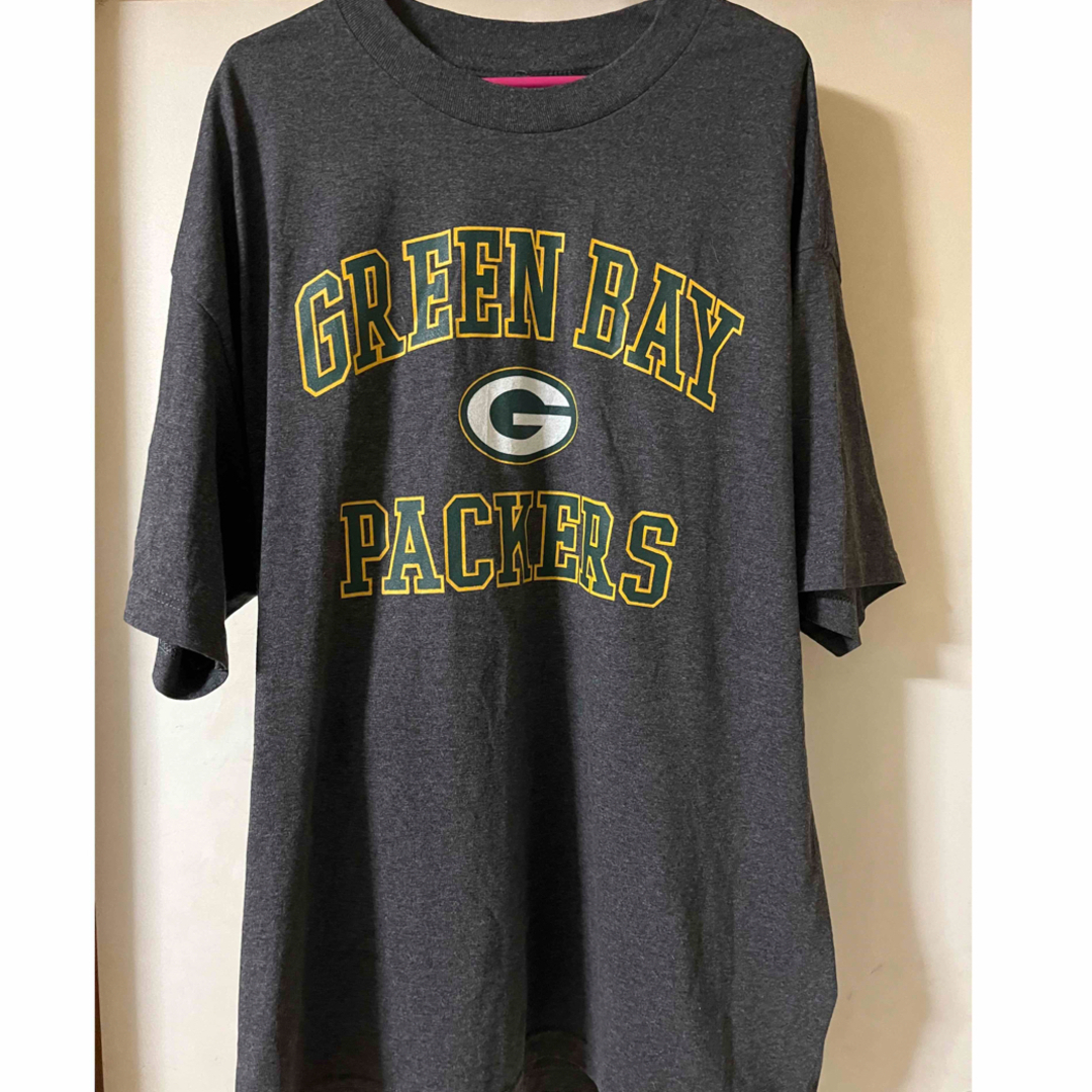 MLB(メジャーリーグベースボール)のグリーンベイパッカーズ NFL tシャツ GREENBAYPACKERS 古着 メンズのトップス(Tシャツ/カットソー(半袖/袖なし))の商品写真