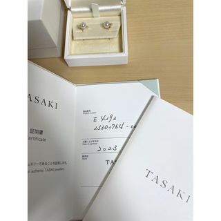 【新品未使用】TASAKI デンジャークロウイヤリング（ピアス）