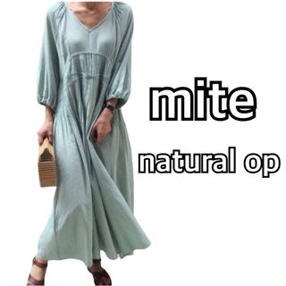 mite♡natural op(ロングワンピース/マキシワンピース)